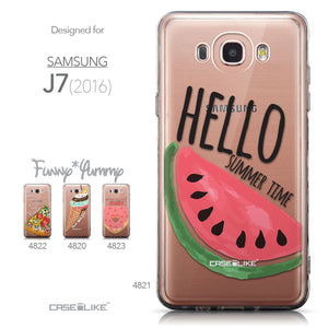 Collection - CASEiLIKE Samsung Galaxy J7 (2016) back cover Water Melon 4821