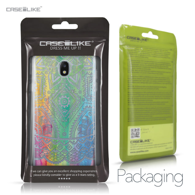 Samsung Galaxy J7 (2017) case Indian Line Art 2064 Retail Packaging | CASEiLIKE.com