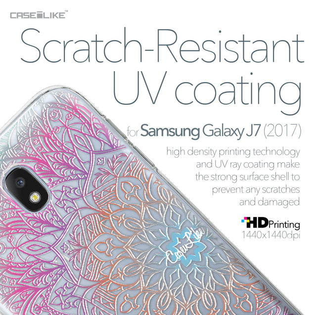 Samsung Galaxy J7 (2017) case Mandala Art 2090 with UV-Coating Scratch-Resistant Case | CASEiLIKE.com