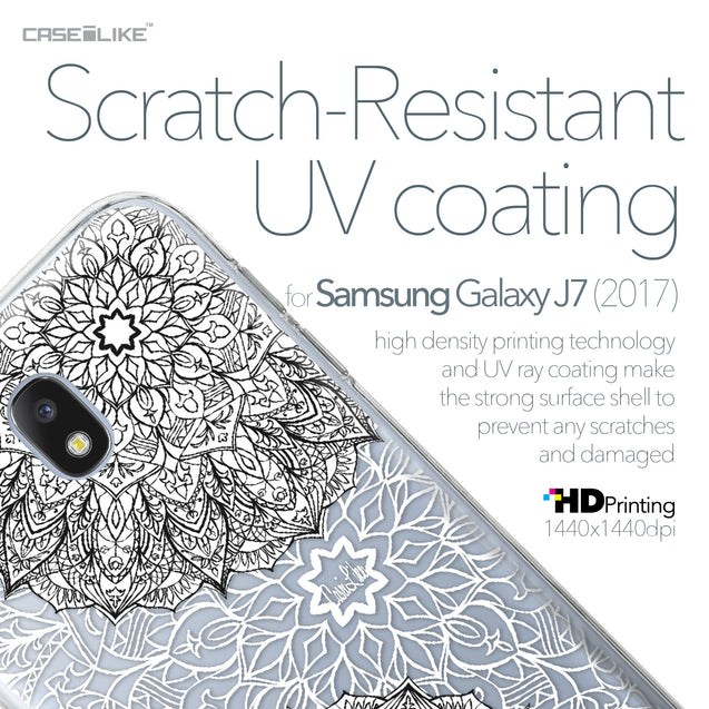 Samsung Galaxy J7 (2017) case Mandala Art 2093 with UV-Coating Scratch-Resistant Case | CASEiLIKE.com