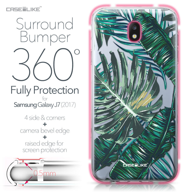 Samsung Galaxy J7 (2017) case Tropical Palm Tree 2238 Bumper Case Protection | CASEiLIKE.com