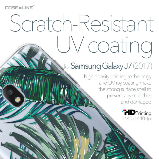 Samsung Galaxy J7 (2017) case Tropical Palm Tree 2238 with UV-Coating Scratch-Resistant Case | CASEiLIKE.com