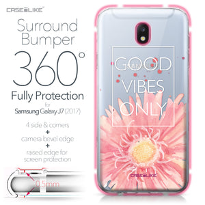 Samsung Galaxy J7 (2017) case Gerbera 2258 Bumper Case Protection | CASEiLIKE.com