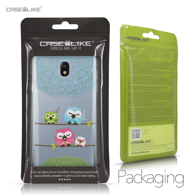 Samsung Galaxy J7 (2017) case Owl Graphic Design 3318 Retail Packaging | CASEiLIKE.com