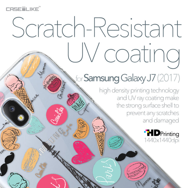Samsung Galaxy J7 (2017) case Paris Holiday 3904 with UV-Coating Scratch-Resistant Case | CASEiLIKE.com