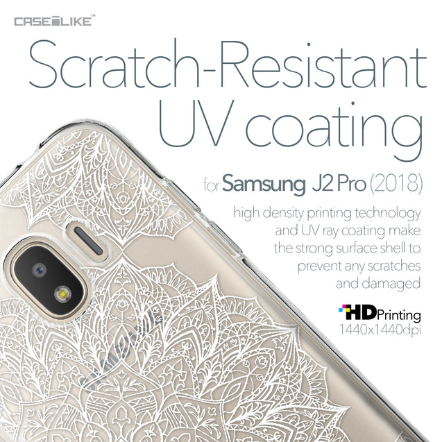 Samsung Galaxy J2 Pro (2018) case Mandala Art 2091 with UV-Coating Scratch-Resistant Case | CASEiLIKE.com