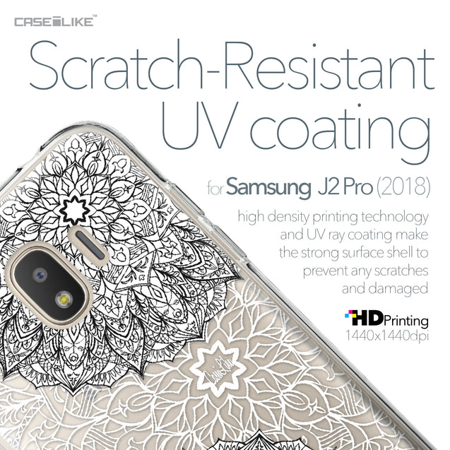 Samsung Galaxy J2 Pro (2018) case Mandala Art 2093 with UV-Coating Scratch-Resistant Case | CASEiLIKE.com