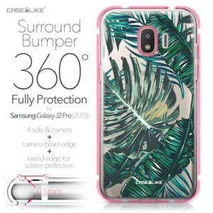 Samsung Galaxy J2 Pro (2018) case Tropical Palm Tree 2238 Bumper Case Protection | CASEiLIKE.com