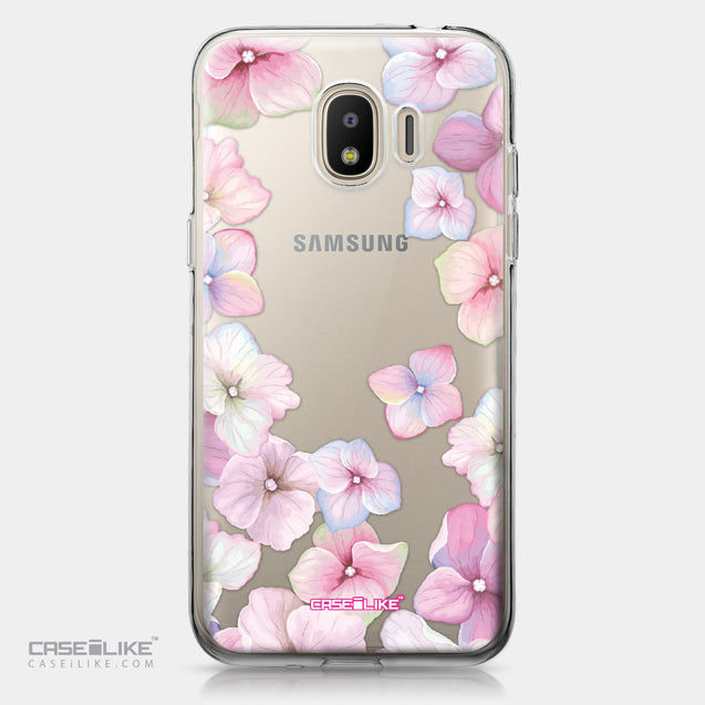 Samsung Galaxy J2 Pro (2018) case Hydrangea 2257 | CASEiLIKE.com