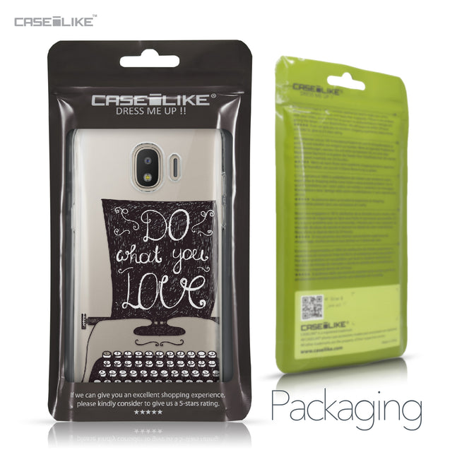 Samsung Galaxy J2 Pro (2018) case Quote 2400 Retail Packaging | CASEiLIKE.com