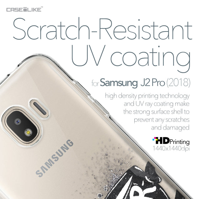 Samsung Galaxy J2 Pro (2018) case Quote 2402 with UV-Coating Scratch-Resistant Case | CASEiLIKE.com