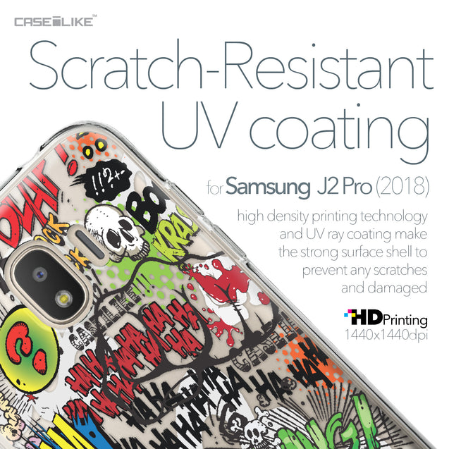 Samsung Galaxy J2 Pro (2018) case Comic Captions 2914 with UV-Coating Scratch-Resistant Case | CASEiLIKE.com