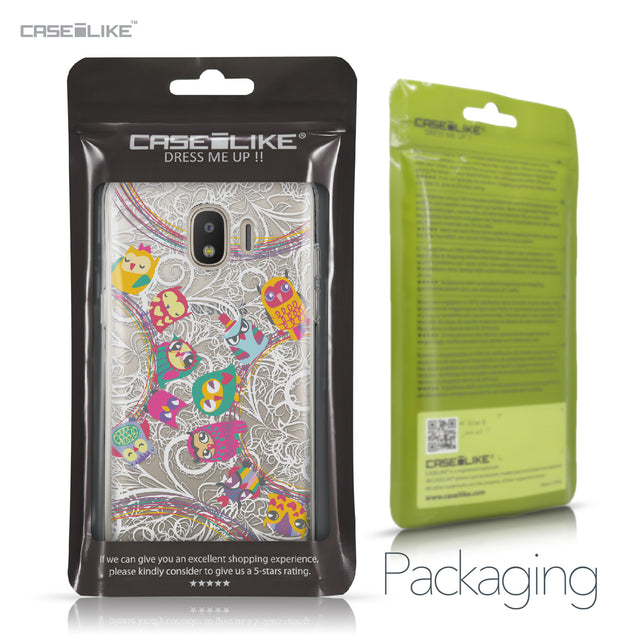 Samsung Galaxy J2 Pro (2018) case Owl Graphic Design 3316 Retail Packaging | CASEiLIKE.com