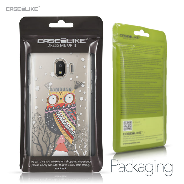 Samsung Galaxy J2 Pro (2018) case Owl Graphic Design 3317 Retail Packaging | CASEiLIKE.com