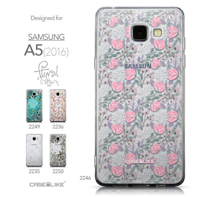 Collection - CASEiLIKE Samsung Galaxy A5 (2016) back cover Flowers Herbs 2246
