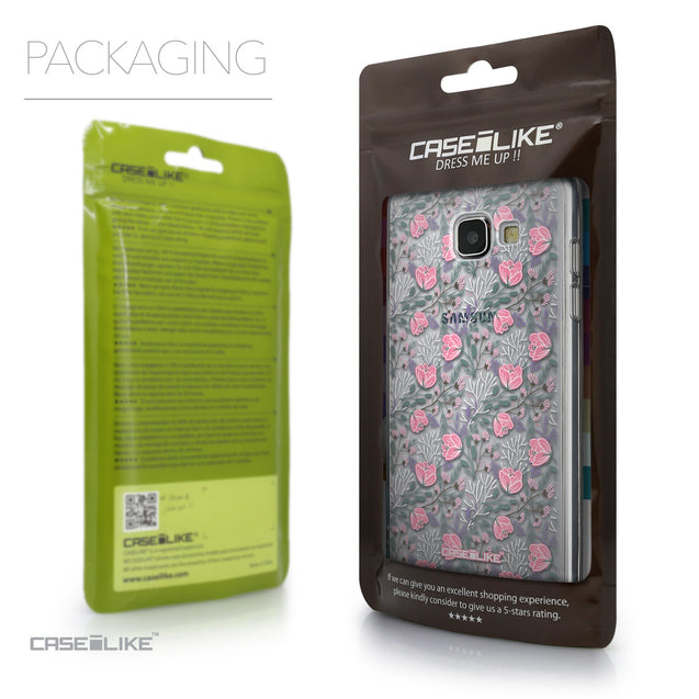Packaging - CASEiLIKE Samsung Galaxy A5 (2016) back cover Flowers Herbs 2246