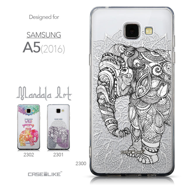 Collection - CASEiLIKE Samsung Galaxy A5 (2016) back cover Mandala Art 2300