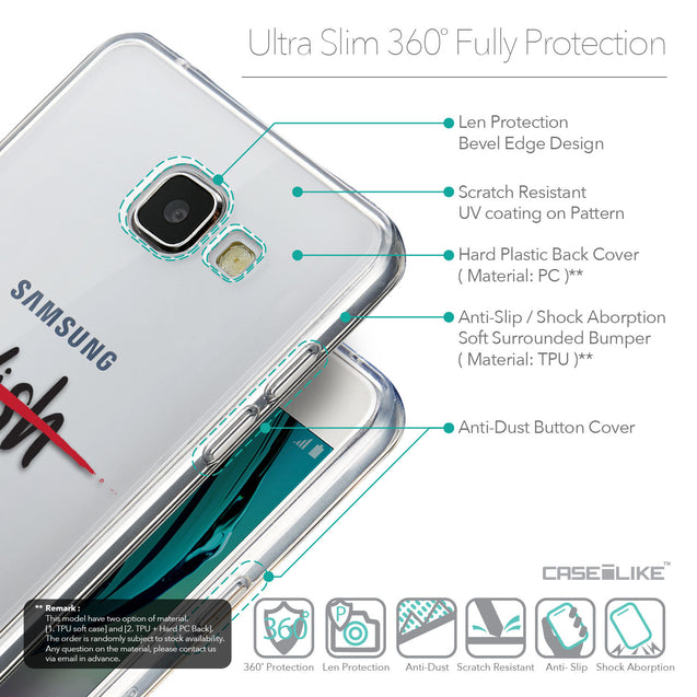 Details in English - CASEiLIKE Samsung Galaxy A5 (2016) back cover Quote 2407