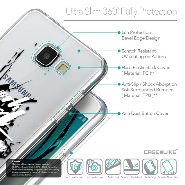 Details in English - CASEiLIKE Samsung Galaxy A5 (2016) back cover Quote 2414