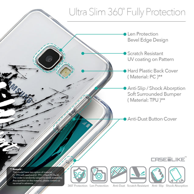 Details in English - CASEiLIKE Samsung Galaxy A5 (2016) back cover Quote 2416