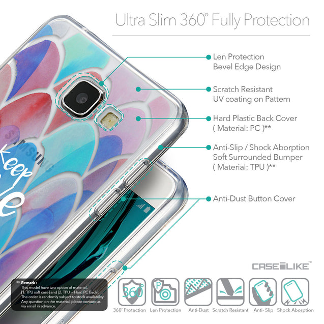 Details in English - CASEiLIKE Samsung Galaxy A5 (2016) back cover Quote 2417