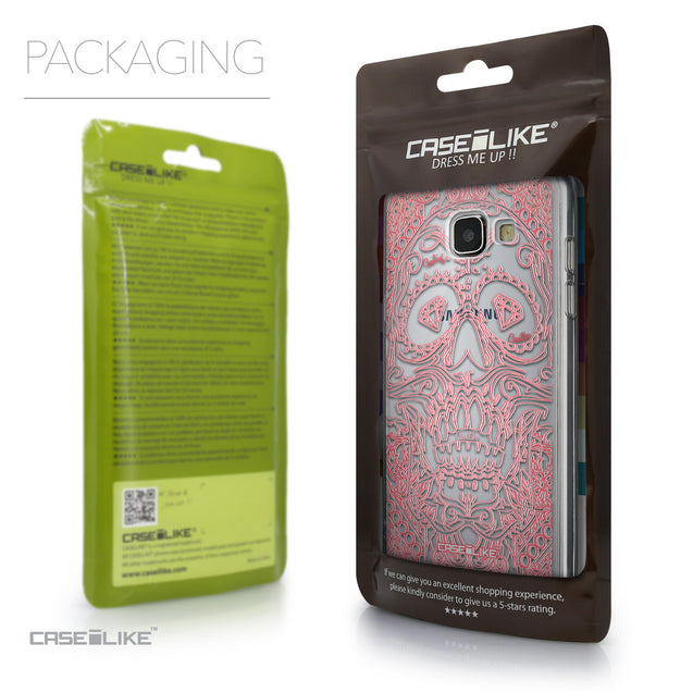 Packaging - CASEiLIKE Samsung Galaxy A5 (2016) back cover Art of Skull 2525