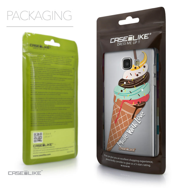Packaging - CASEiLIKE Samsung Galaxy A5 (2016) back cover Ice Cream 4820