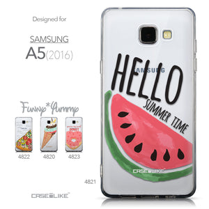 Collection - CASEiLIKE Samsung Galaxy A5 (2016) back cover Water Melon 4821