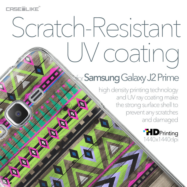 Samsung Galaxy J2 Prime case Indian Tribal Theme Pattern 2049 with UV-Coating Scratch-Resistant Case | CASEiLIKE.com