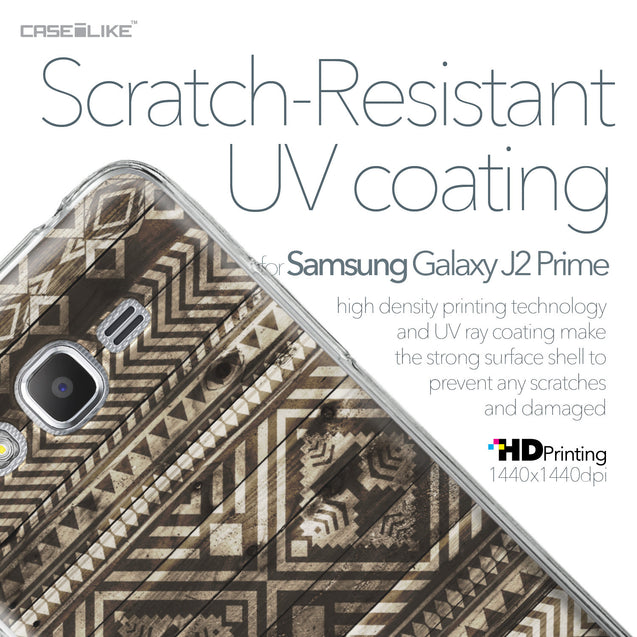 Samsung Galaxy J2 Prime case Indian Tribal Theme Pattern 2050 with UV-Coating Scratch-Resistant Case | CASEiLIKE.com
