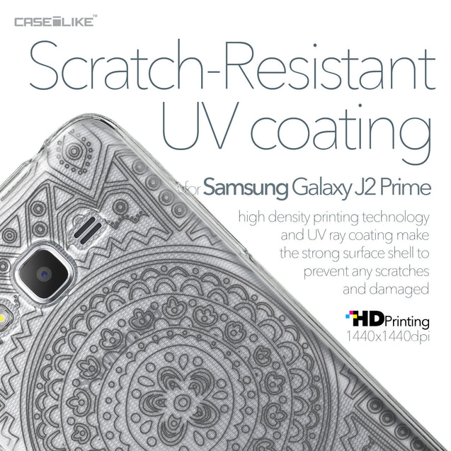 Samsung Galaxy J2 Prime case Indian Line Art 2063 with UV-Coating Scratch-Resistant Case | CASEiLIKE.com