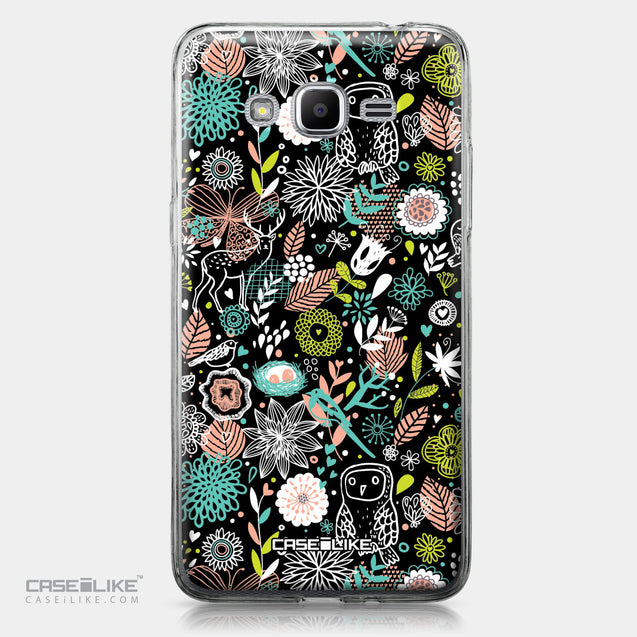 Samsung Galaxy J2 Prime case Spring Forest Black 2244 | CASEiLIKE.com