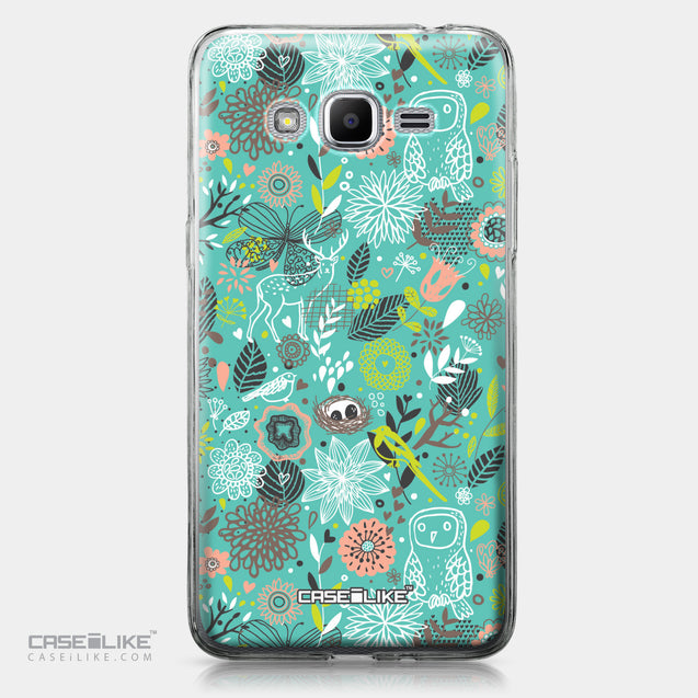 Samsung Galaxy J2 Prime case Spring Forest Turquoise 2245 | CASEiLIKE.com