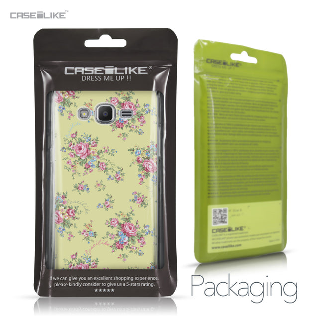 Samsung Galaxy J2 Prime case Floral Rose Classic 2264 Retail Packaging | CASEiLIKE.com