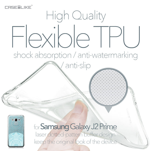 Samsung Galaxy J2 Prime case Mandala Art 2306 Soft Gel Silicone Case | CASEiLIKE.com