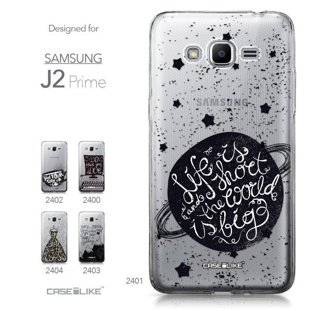 Samsung Galaxy J2 Prime case Quote 2401 Collection | CASEiLIKE.com