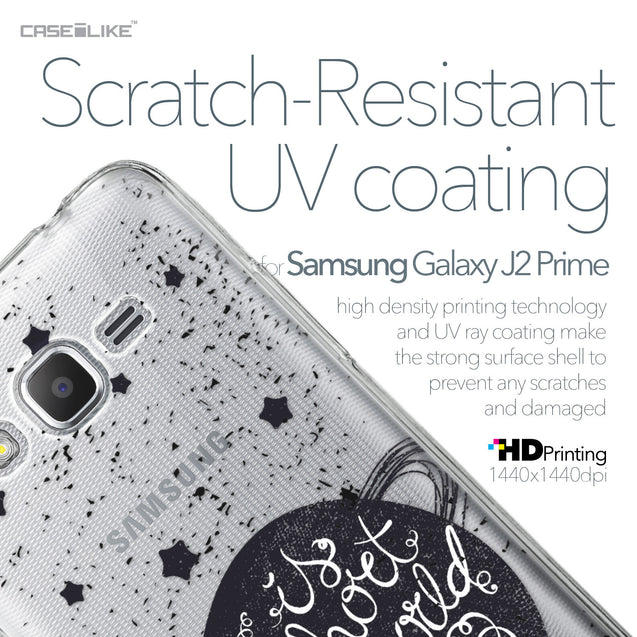 Samsung Galaxy J2 Prime case Quote 2401 with UV-Coating Scratch-Resistant Case | CASEiLIKE.com