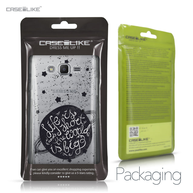 Samsung Galaxy J2 Prime case Quote 2401 Retail Packaging | CASEiLIKE.com