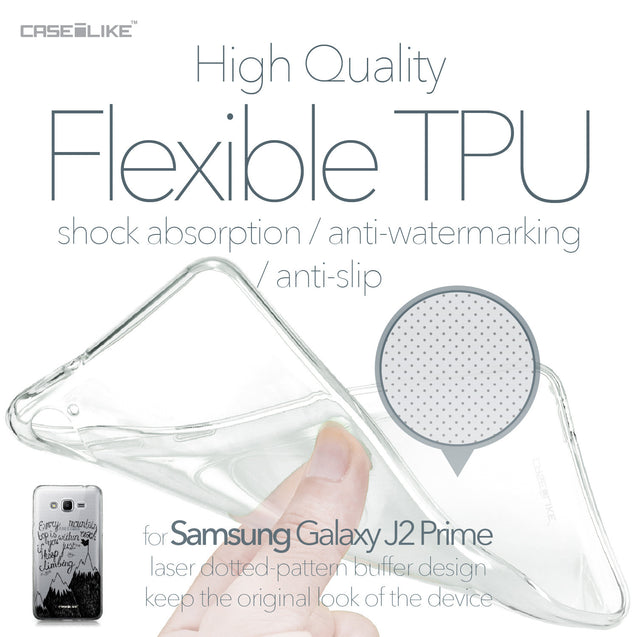 Samsung Galaxy J2 Prime case Quote 2403 Soft Gel Silicone Case | CASEiLIKE.com
