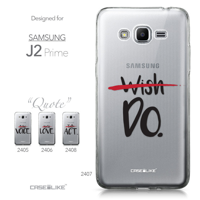 Samsung Galaxy J2 Prime case Quote 2407 Collection | CASEiLIKE.com