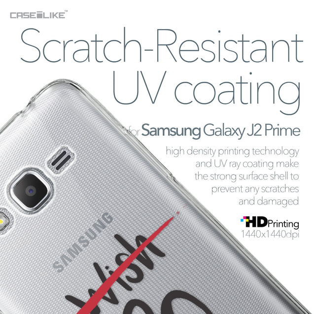 Samsung Galaxy J2 Prime case Quote 2407 with UV-Coating Scratch-Resistant Case | CASEiLIKE.com