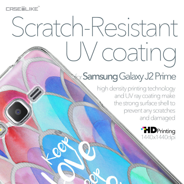 Samsung Galaxy J2 Prime case Quote 2417 with UV-Coating Scratch-Resistant Case | CASEiLIKE.com