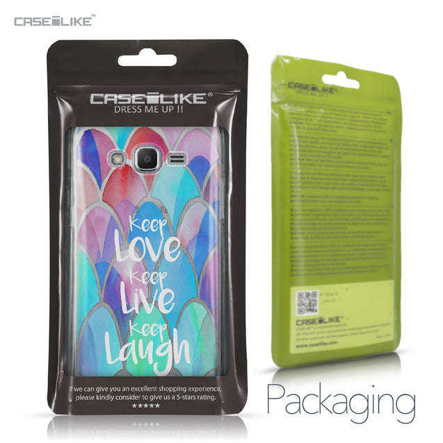 Samsung Galaxy J2 Prime case Quote 2417 Retail Packaging | CASEiLIKE.com