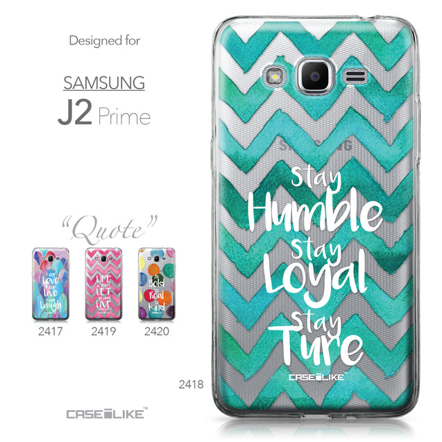 Samsung Galaxy J2 Prime case Quote 2418 Collection | CASEiLIKE.com