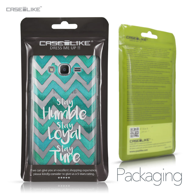 Samsung Galaxy J2 Prime case Quote 2418 Retail Packaging | CASEiLIKE.com