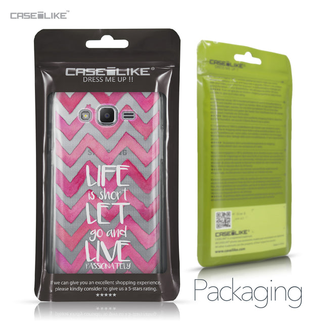 Samsung Galaxy J2 Prime case Quote 2419 Retail Packaging | CASEiLIKE.com