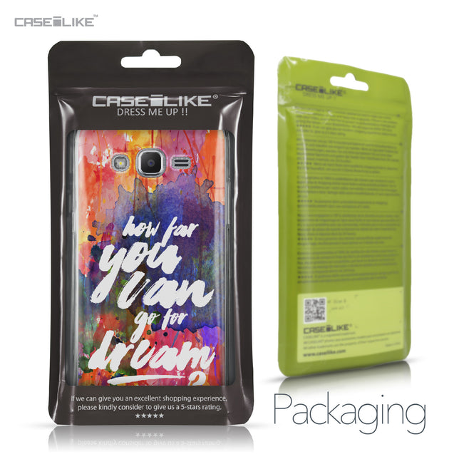 Samsung Galaxy J2 Prime case Quote 2421 Retail Packaging | CASEiLIKE.com