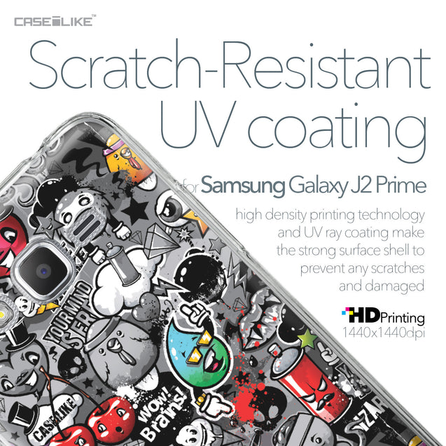 Samsung Galaxy J2 Prime case Graffiti 2709 with UV-Coating Scratch-Resistant Case | CASEiLIKE.com