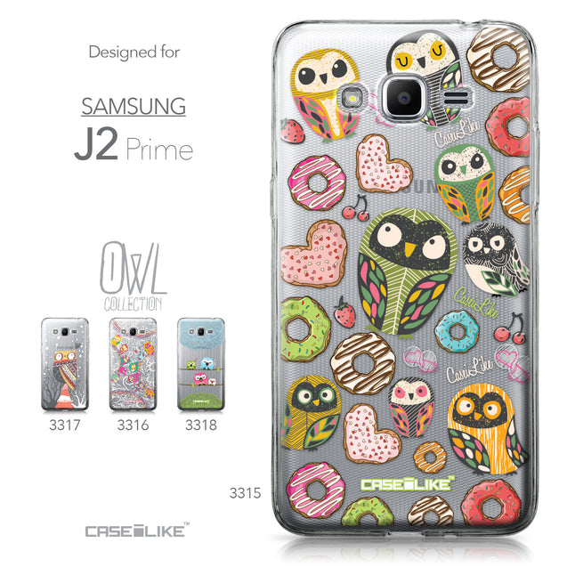 Samsung Galaxy J2 Prime case Owl Graphic Design 3315 Collection | CASEiLIKE.com