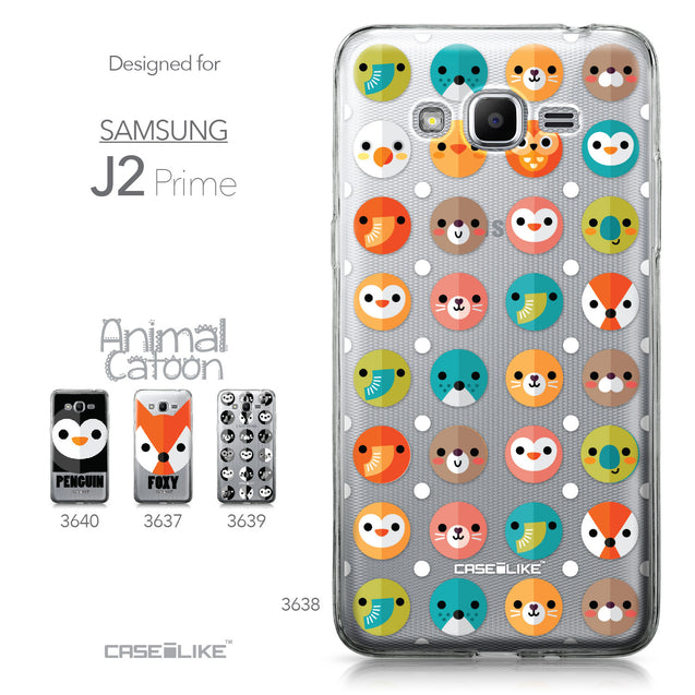 Samsung Galaxy J2 Prime case Animal Cartoon 3638 Collection | CASEiLIKE.com